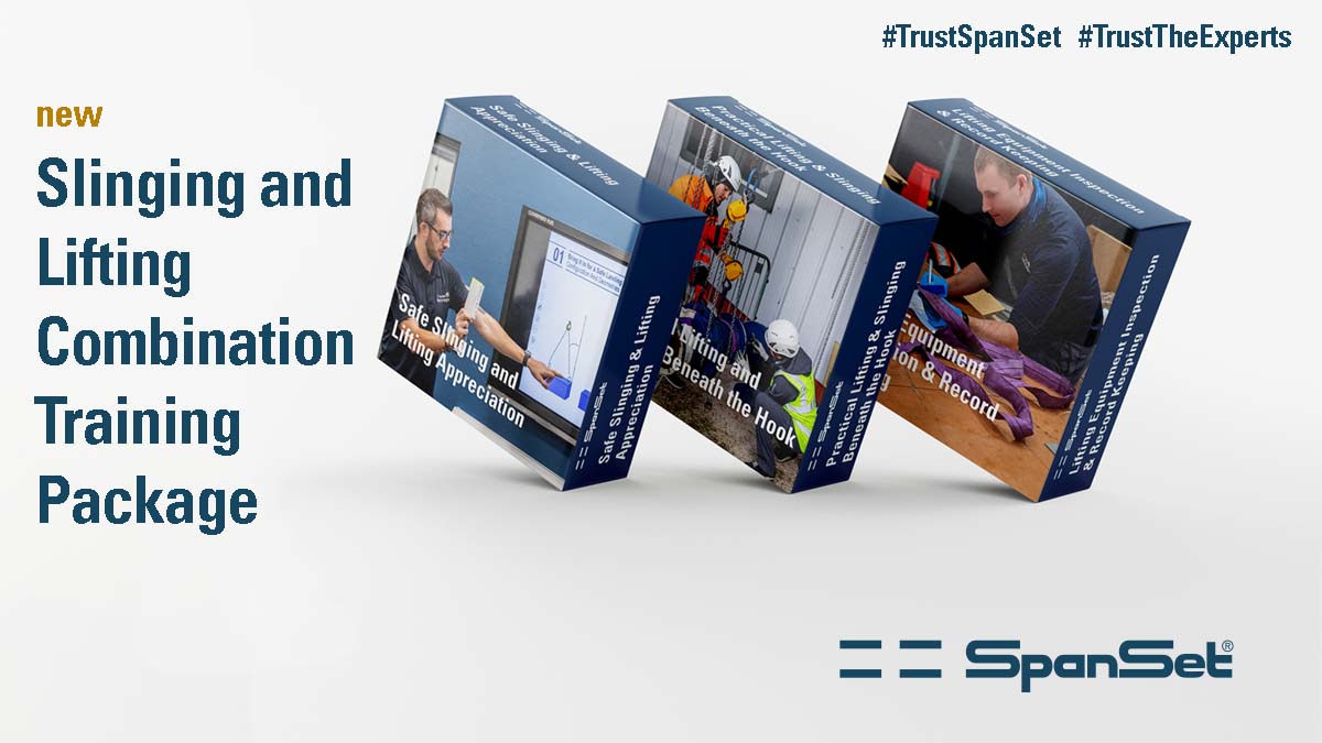 SpanSetLtd's tweet image. NEW - SpanSet Slinging &amp;amp; Lifting Combination Package
The complete training package for workers that conduct both lifting operations and thorough examinations of lifting accessories. Check it out here spanset.com/uk-en/section/…
#TrustSpanSet #TrustTheExperts #SecureLifting