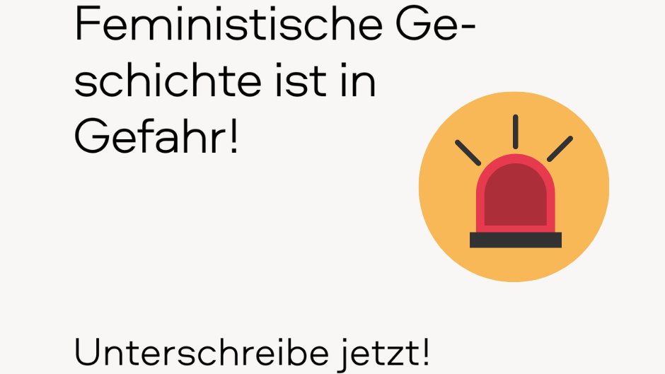 Die vom Senat geplanten Kürzungen gefährden die Überlieferung feministischer Geschichte in Berlin! Unterschreibt und teilt jetzt den offenen Brief des FFBIZ! Wir sind ein essentielles Stück feministischer Bewegung, das eine stabile Arbeitsgrundlage braucht ffbiz.de/offenerbrief