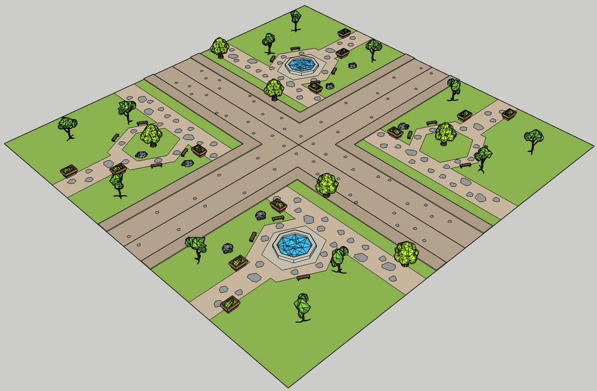 opencitynft's tweet image. New tiles are coming to out #VirtualLand in Open NFT City - we gonna have parks in the Monte Carlo #citytoken Tell us what you think and follow to be updated on new extensions in the Open NFT City world #Metaverse #NFTs