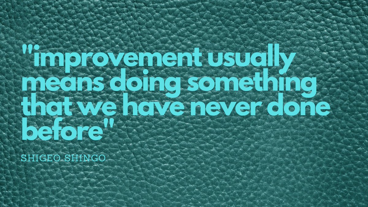 _Qualitrain's tweet image. &quot;Because we&apos;ve always done it that way&quot; is the most dangerous mindset to have. 
⭐ Small improvements can make big changes⭐

#continuousimprovment #mondaymotivation #leansixsigma