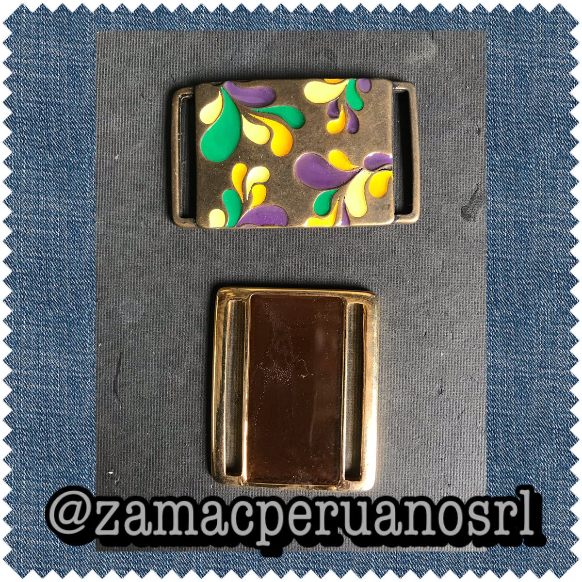 SrlZamac's tweet photo. Accesorios metálicos personalizados para la industria de la confección, calzado y cuero y productos publicitarios #hebillas #llaveros #placas #botones #buttons #buckles #fibbie #fivelas #keyrings #keychains #zamak #zamak #madeinperu #hechoenperu #herrajes #ornamentos #aviamentos https://t.co/oudoEJiJfB