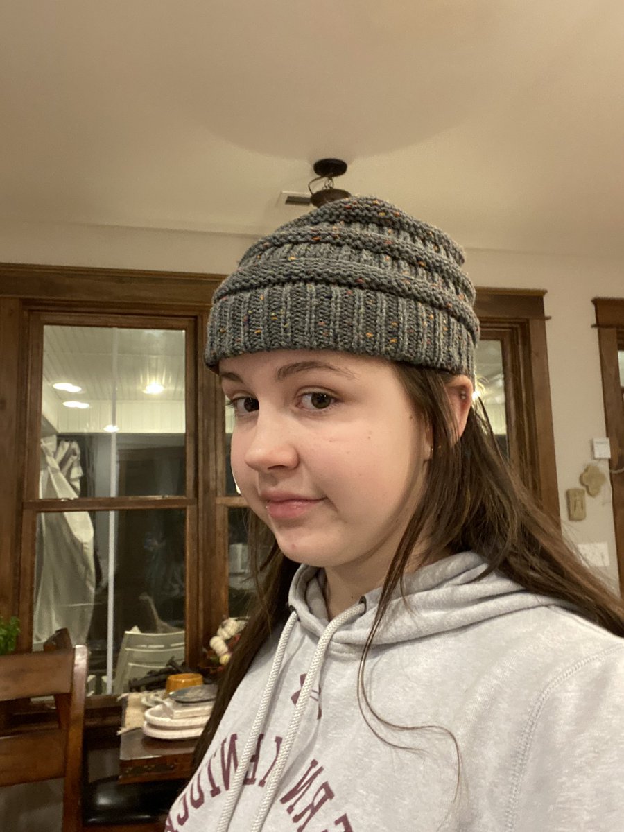 MollyWolly05's tweet photo. I’m enjoying my hat https://t.co/tjqlAlbGDq