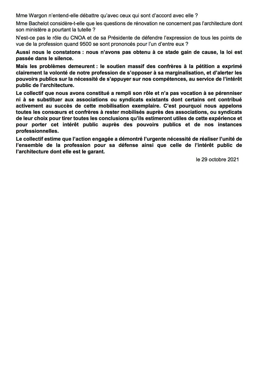 ArchiDpA's tweet photo. Communiqué du collectif des architectes d’Occitanie et du collectif national pour la rénovation avec l’architecte #Teamarchi #renovation 
https://t.co/hP4TUMIpFb https://t.co/zqoHjJED1s