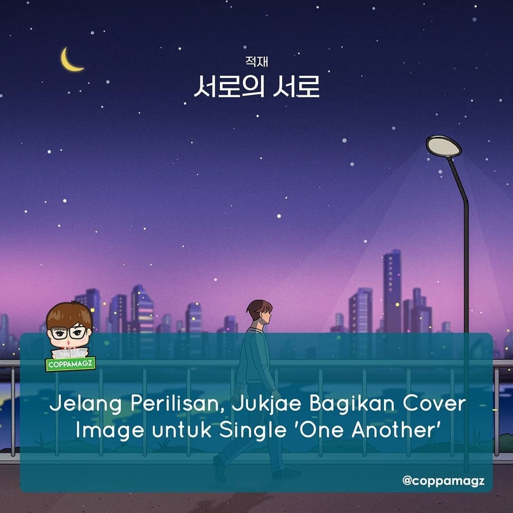 coppamagz's tweet image. Senin (15/11), Antenna Music bagikan cover image untuk single terbaru Jukjae berjudul 'One Another'. 

Single terbarunya tersebut akan dirilis pada 16 November besok. 

Siap menantikannya?
.
.
Antennamusic
CoppaMagz 
&amp;gt;Bloomin 

#CM_Jukjae #Jukjae #Bloomi… instagr.am/p/CWS1G9JvcxS/