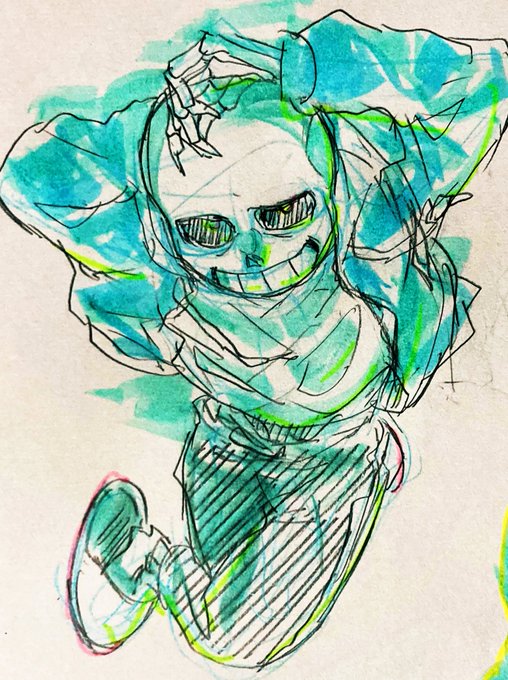 ゴゴゴ西遊記こんな絵描いてたな イラスト休止 ななぽんのイラスト