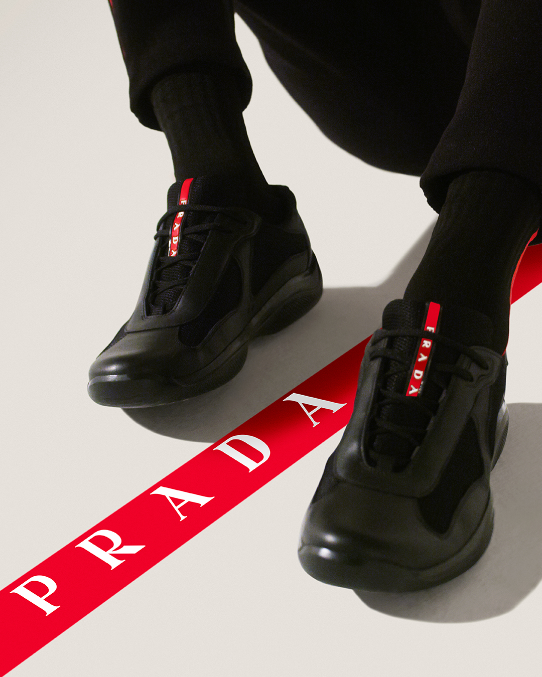 PRADA アメリカズカップスニーカー 23cm - www.top4all.pl