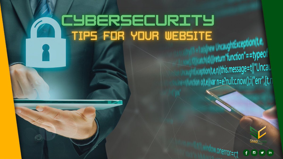 StepCorpIT's tweet image. 1️⃣ Choose the safest web hosting provider in the market. A web hosting provider is where you store your website data and files.
 
#StepCorpITSolutions
#StepCorp
#ITSolutions
#ITProfessional
#VirtualAssistant