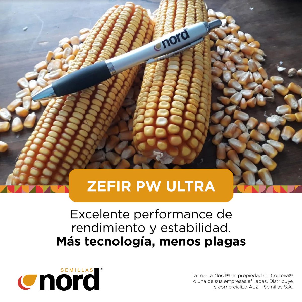 ALZ_Agro's tweet photo. Si querés combinar una excelente performance de rendimiento y estabilidad, #ZEFIR PWU es la respuesta.
📍Recomendado en Región Centro-Norte
📊Tecnología #PowerCoreUltra
Para más info Consulta a tu RTV o consultá nuestro catálogo online
https://t.co/Kh0qDFVz0l https://t.co/v5ibUoYQjg