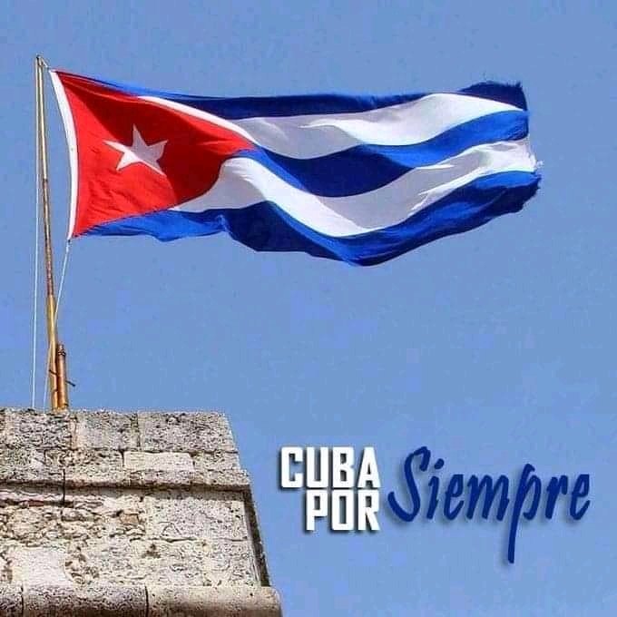 A Cuba la defenderemos siempre con el ❤️ Patria o Muerte Venceremos 👍💯🇨🇺🌹🌹🌹 @PescarioR @GrupoPesquero @GeiaComunica
