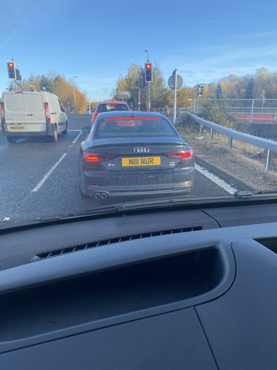 Hate it when you’re stuck behind an ambulance.