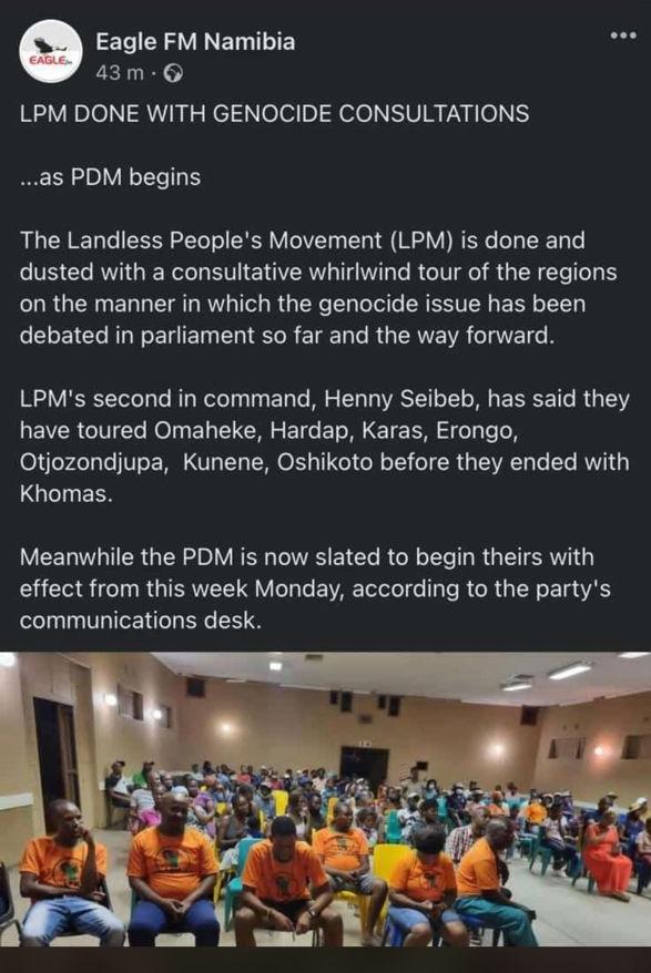 LandlessWing's tweet photo. We would like to thank the members of the community, who came out in numbers to engage on this historic and important matter. We urge communities to stand firm and continue opposing this illegitamate deal. https://t.co/wxH1OKXFyV