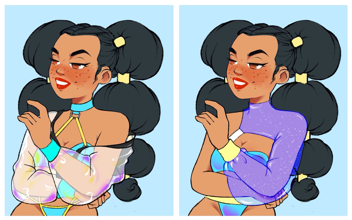FantomGals's tweet photo. ✨Help us choose Fantom Gal #10's outfit : left or right? 🤩🤔
.
#fantomgals #nft #collection #artion #paintswap #jasmine #aladdin #disney #art #cyberpunk #digitalart #nftartist #french #drop #outfit https://t.co/f9eCLiBg8l
