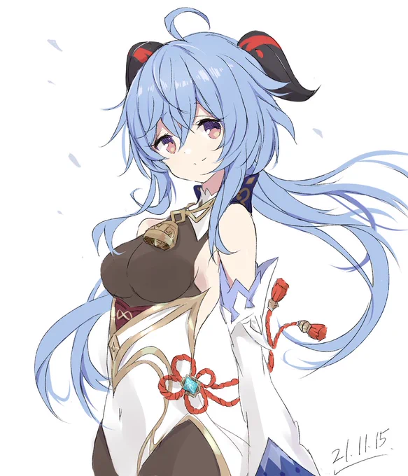 甘雨さん  #原神   #甘雨 https://t.co/Y03CGXVHVA 