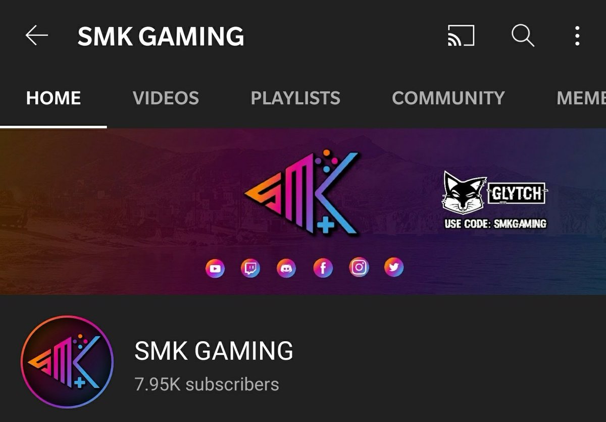 smk_gaming_'s tweet photo. 43 subs off 8k on YouTube and 20 off 2K on here. Can we get both over the next few days? https://t.co/PS8F9AbhhZ