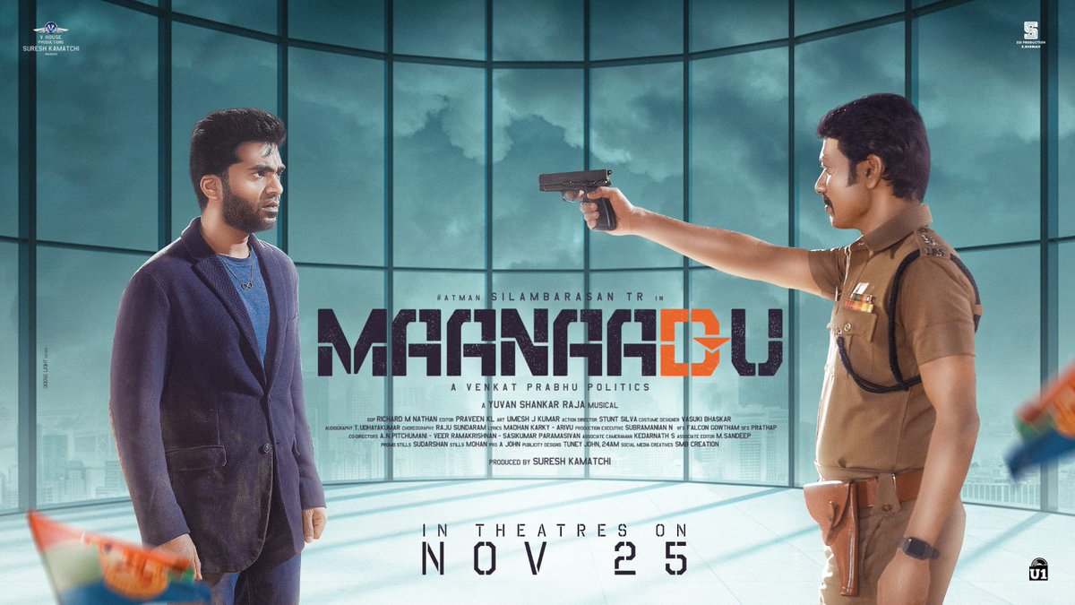 DodgeLight's tweet photo. Lock The Date NOV25 π₯π₯
#MaanaaduFrom25thNovember @SilambarasanTR_ @vp_offl @iam_SJSuryah #Maanaadu #DodgeLight https://t.co/B2R0pPoXjS
