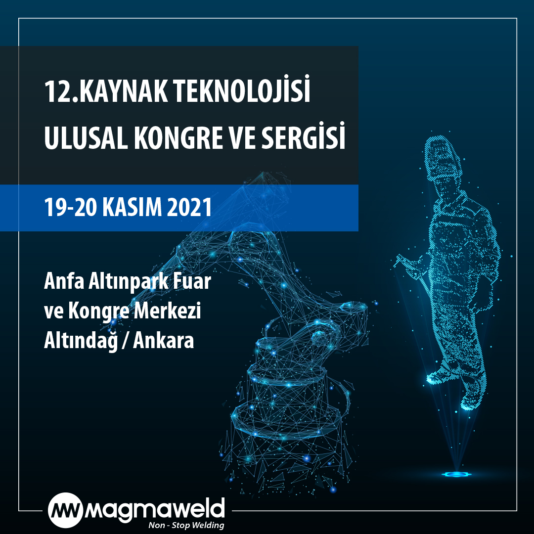 Magmaweld_Tr's tweet photo. 19-20 Kasım tarihleri arasında Ankara’da düzenlenen 12. Kaynak Teknolojisi Ulusal Kongre ve Sergisi’nde Magmaweld standımızda misafirlerimizi bekliyoruz.

#magmaweld #kaynakçınıngüvenkaynağı https://t.co/F1WtVQZjeg