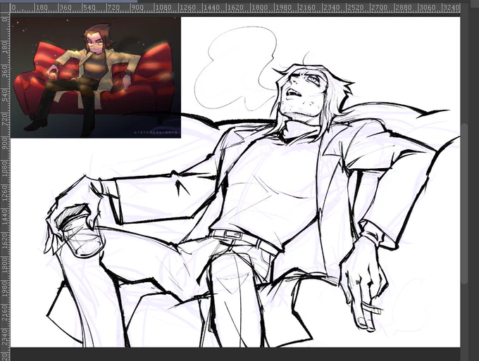 -lip smacking noises- 