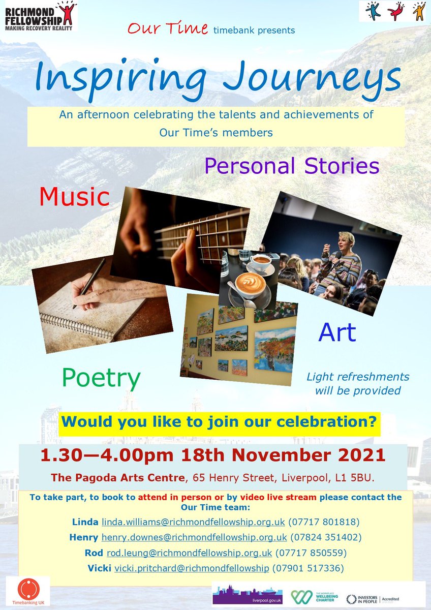 Join our FREE celebration of lived experience mental health inspired stories, art and poetry this Thursday <a href="/PagodaArts/">Pagoda Arts</a>