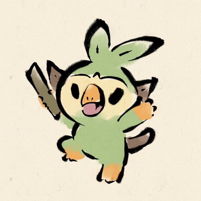 「grookey」Fan Art(Latest)｜2pages