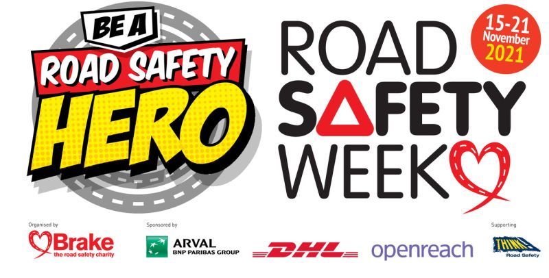 Brakecharity's tweet photo. 📣 Welcome to the official launch of #RoadSafetyWeek - the UK's biggest road safety event.

We can't wait to see what you've got planned and hear all about your #RoadSafetyHeroes

Let's shout out for our right to make safe and healthy journeys every day. https://t.co/iBW1KSm3rd