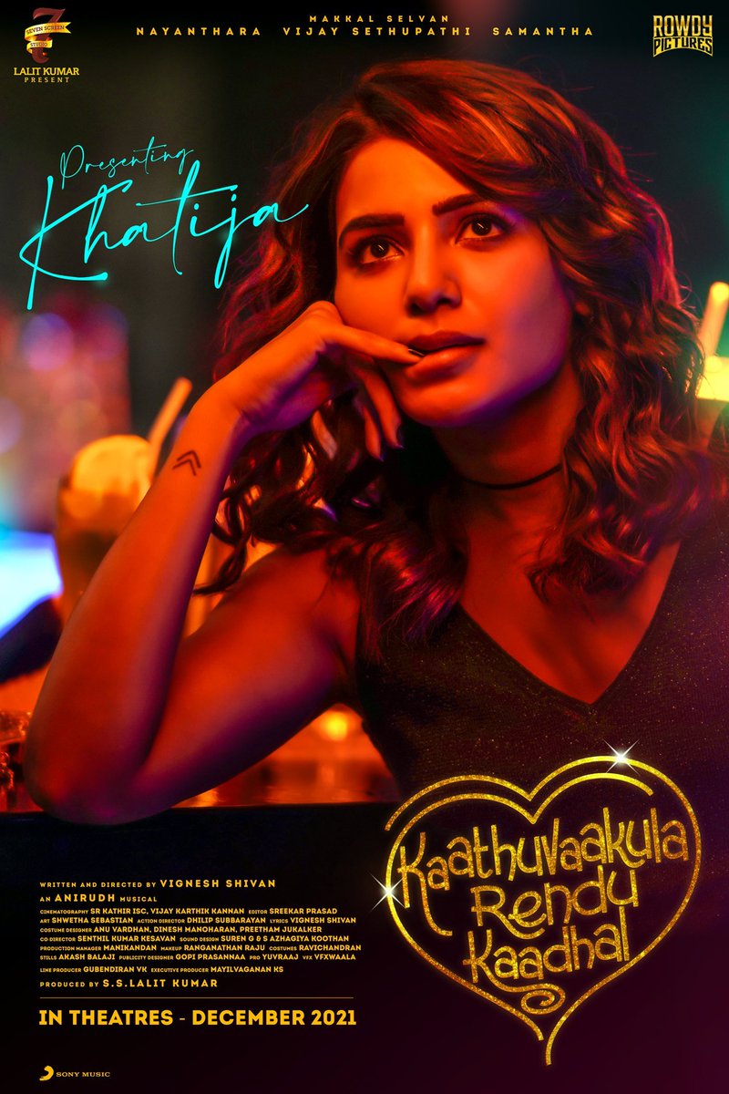 Trends_Samantha's tweet photo. Our #Khatija @Samanthaprabhu2 😍❤️!! 

#SamanthaRuthPrabhu #KaathuVaakulaRenduKaadhal #KRKFirstLooks #KRK https://t.co/p3qM16TbS0
