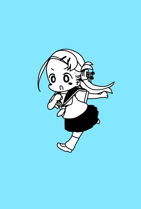 女子高生になってもニンニン走りは欠かさないデフォルメソトカ
#ぼっち生活 