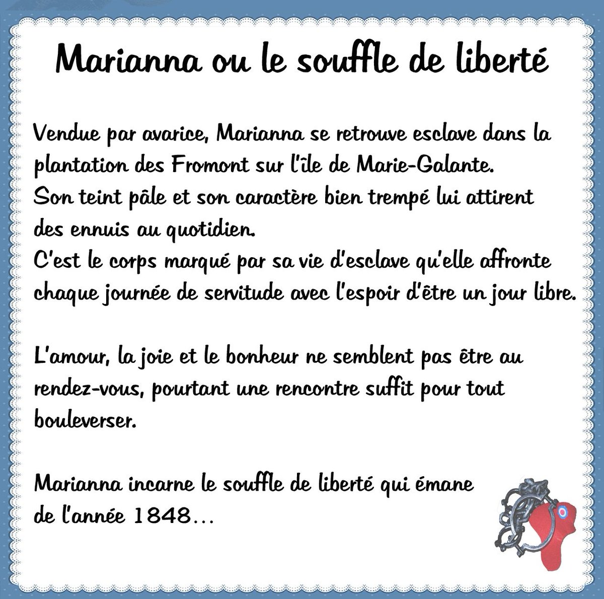 FabretMandy's tweet photo. Pour débuter la semaine, je vous propose de découvrir le texte de ma 4ème de couverture. Bon lundi tout le monde 😁 https://t.co/AuqcCrx76D
