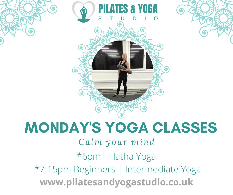 pilatesandyoga_'s tweet photo. Monday is for yoga 🧘‍♀️ join us in our Whickham Studio tonight 💕

- https://t.co/qgIkhP8Cdq https://t.co/0zenzXPhzv