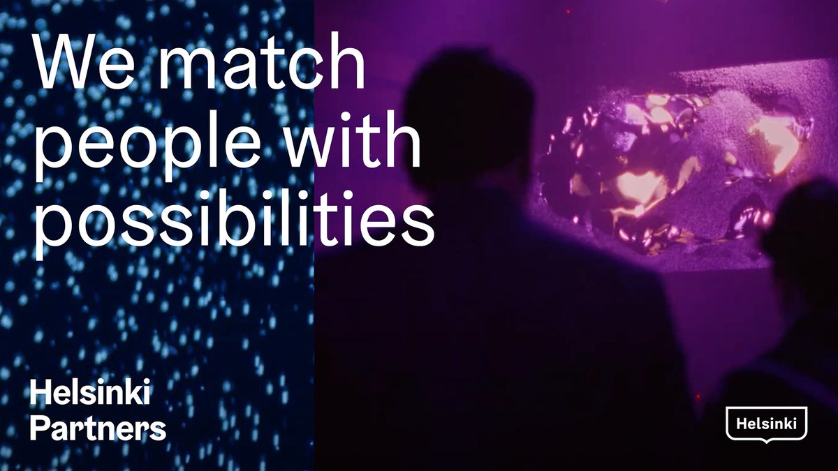 We welcome you to join our events hosted at the Helsinki Partners Lounge right outside of the #Slush2021 venue. We will cover subjects like #healthtech #smartenergy and #ai.

Read more 👇🏽
helsinkipartners.com/slush-2021/?ut…