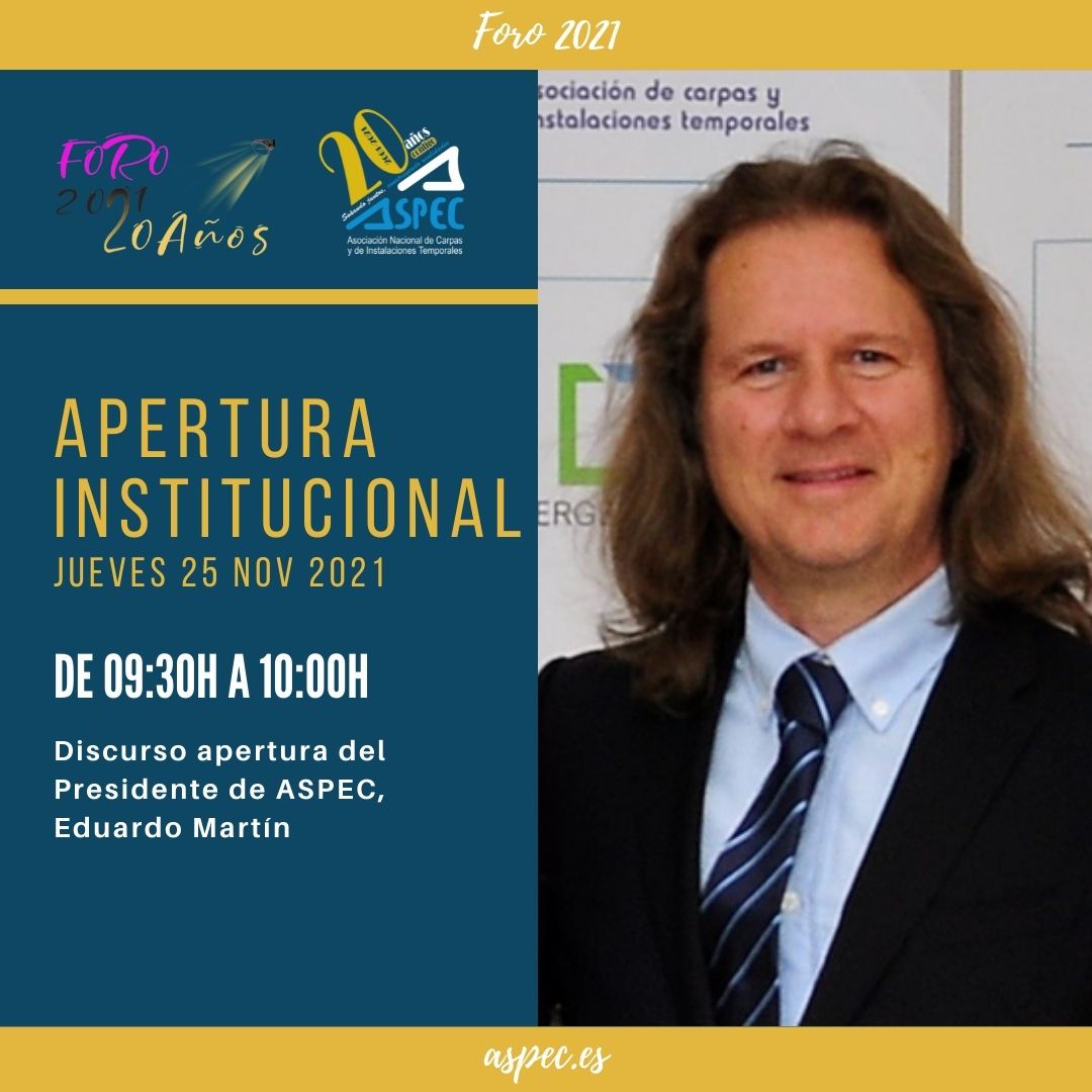 𝐀𝐩𝐞𝐫𝐭𝐮𝐫𝐚 𝐢𝐧𝐬𝐭𝐢𝐭𝐮𝐜𝐢𝐨𝐧𝐚𝐥 𝐝𝐞 𝐥𝐚 𝐕𝐈 𝐄𝐃𝐈𝐂𝐈Ó𝐍 𝐅𝐨𝐫𝐨 𝐀𝐒𝐏𝐄𝐂

Puedes consultar el programa completo en nuestra web:
aspec.es/foro-2021/prog…

𝔸𝕊ℙ𝔼ℂ,
𝘑𝘶𝘯𝘵𝘰𝘴, 𝘤𝘰𝘯𝘴𝘵𝘳𝘶𝘺𝘦𝘯𝘥𝘰 𝘳𝘦𝘢𝘭𝘪𝘥𝘢𝘥𝘦𝘴.
.
.
.
#asociaciónespañola