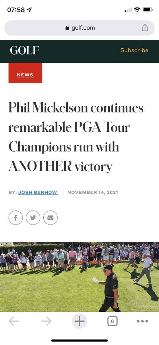 Dave Johnson (@djdave62) on Twitter photo Morning, <a href="/mcginleygolf/">Paul McGinley</a> . With Phil’s 4th win in 6 starts on the <a href="/ChampionsTour/">PGA TOUR Champions</a> , do you think it’s time accept you were wrong when on Sky you said that, contrary to what people might assume, he’d actually struggle out there? Morning, <a href="/mcginleygolf/">Paul McGinley</a> . With Phil’s 4th win in 6 starts on the <a href="/ChampionsTour/">PGA TOUR Champions</a> , do you think it’s time accept you were wrong when on Sky you said that, contrary to what people might assume, he’d actually struggle out there?