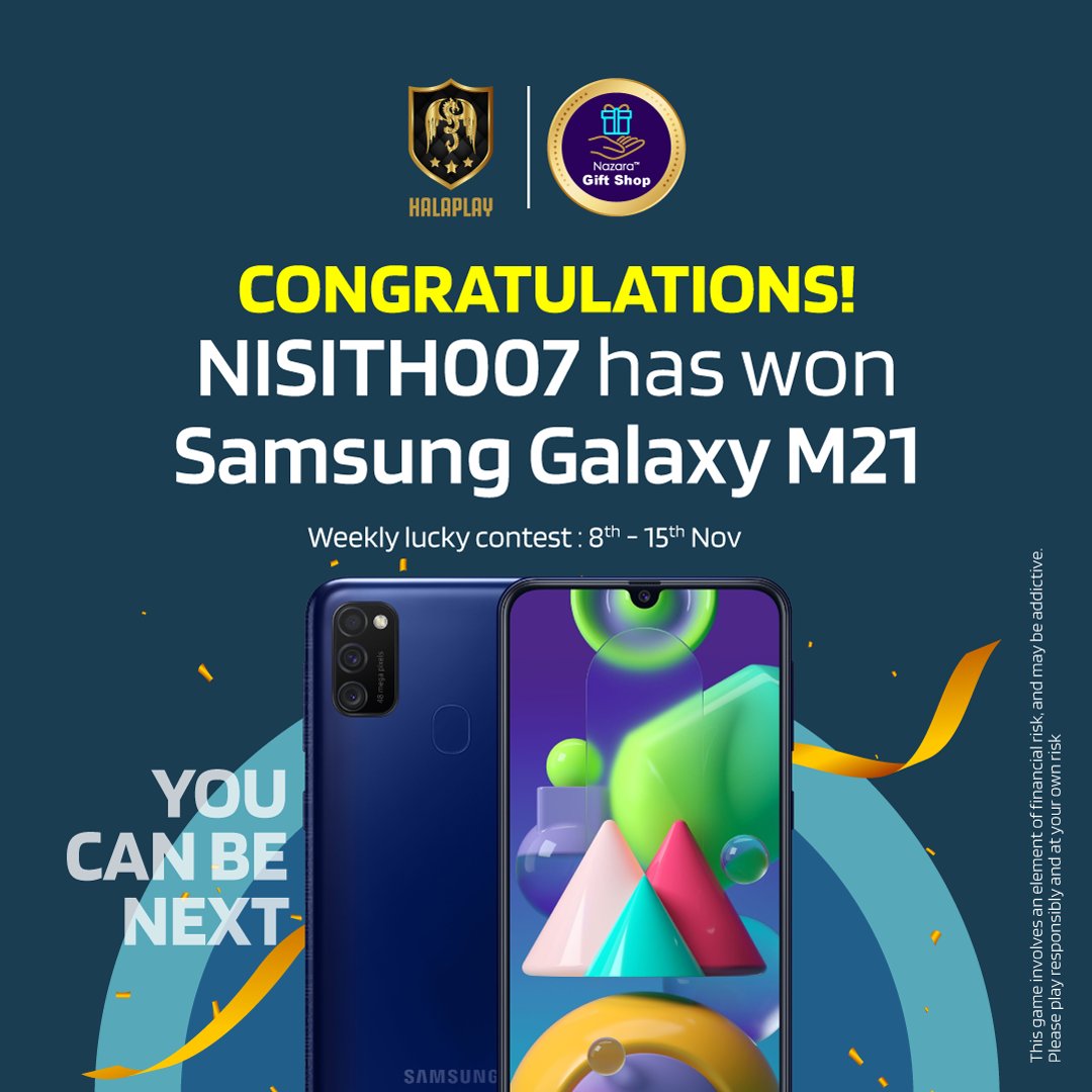 Here we have our Weekly Winner..🥳🤩
Congratulations Nisith007 😎

Download the app and you can be next!
▶️bit.ly/welcomeHP