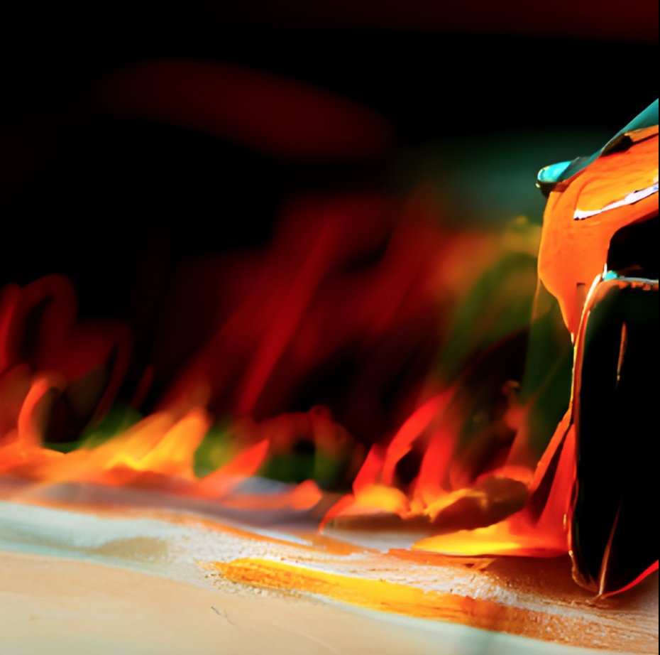 cryptocurly1's tweet photo. @ContrastiveNFT @fortunacarclub Had a chance to use contrastive's ai! In recognition of crypto's favorite car, I used the prompt "Lamborghini driving out of a fiery hell"
#FCCxContrastive https://t.co/LnHpeBKtTm