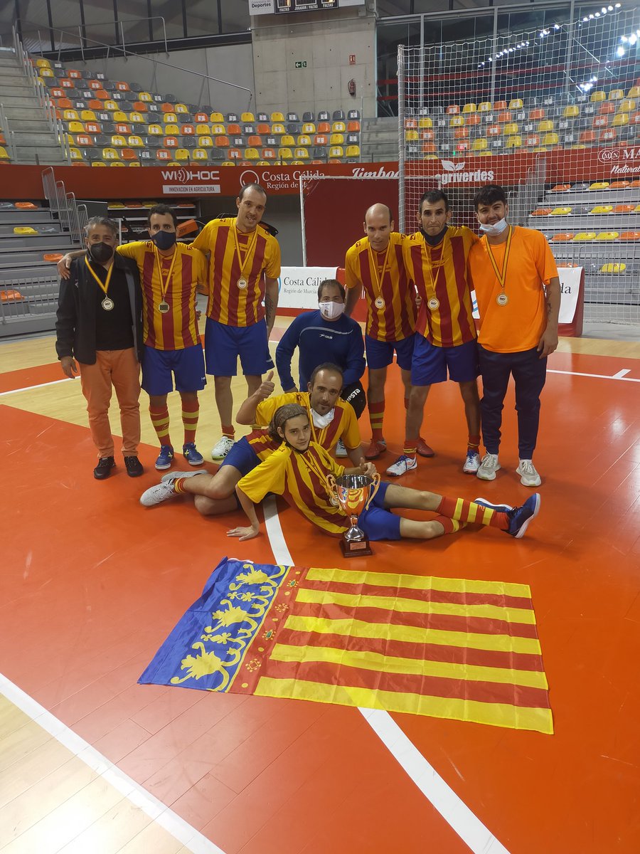 fedi_cv's tweet photo. El Club Alter Valencia se proclama por OCTAVA vez en su historia CAMPEÓN de 🇪🇸 de Fútbol Sala ⚽ 2021
#Cartagena2021
#Feddi
#FEDICV
Enhorabuena!!!
@pilarbernabe
@GVAculturesport
@josepmiquelmoya
@FEDDI_DI https://t.co/4bjZuLrhSs