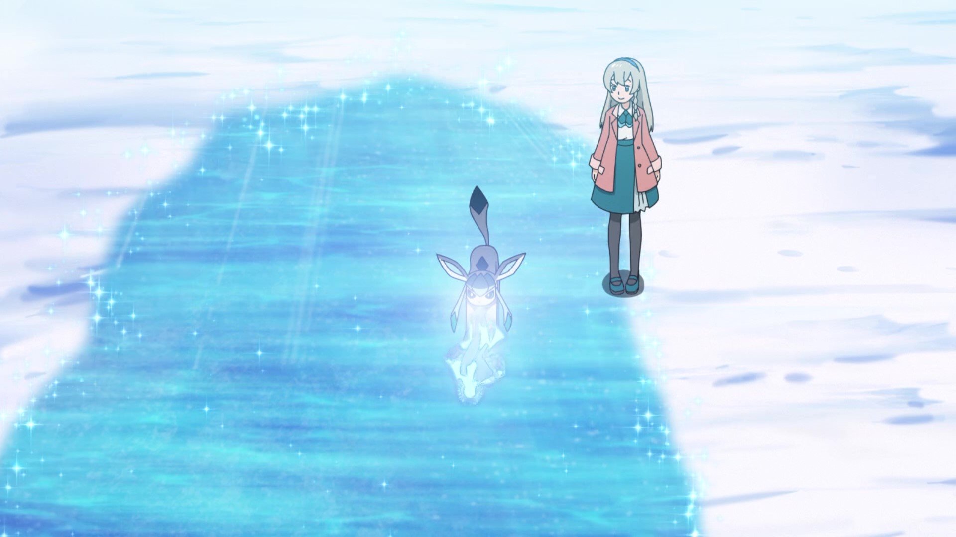 たっくん Anipoke Pr れいとうビームを覚えてるアニメのポケモンといったらdpのヒカリミミロル 足場を作ったり 建物の崩落を防いだりといろいろと応用が利く技なのだ Twitter