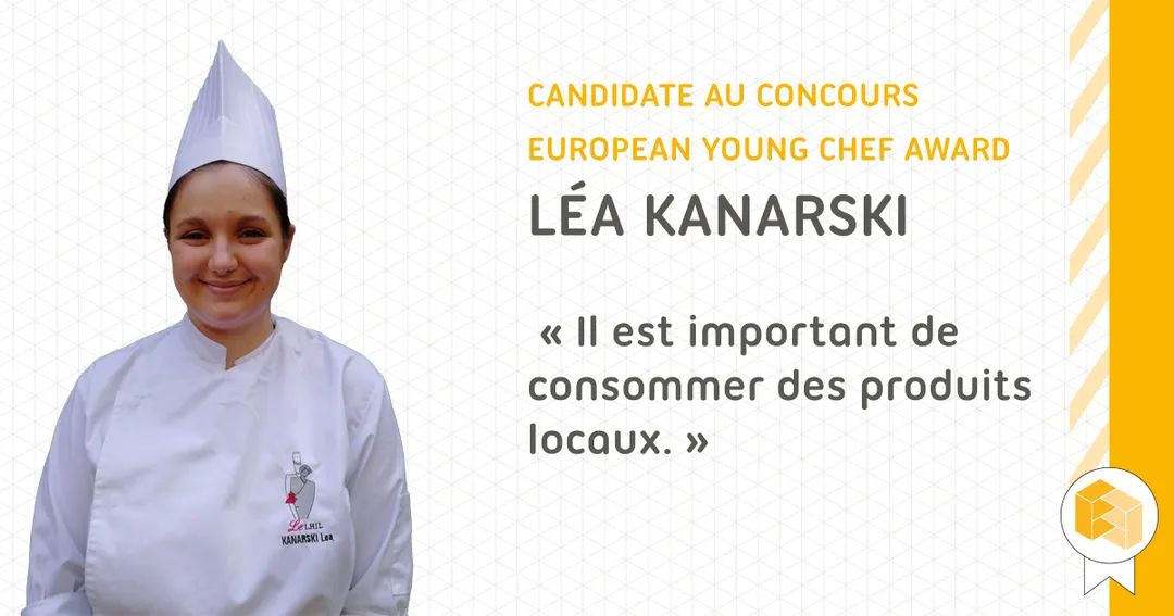 [#EuropeanYoungChefAward]
Léa Kanarski 👩‍🍳, la représentante de la <a href="/hautsdefrance/">Région Hauts-de-France</a> au #concours #EuropeanYoungChefAward de l'<a href="/IGCAT2/">IGCAT</a>, se dévoile sur notre Page Facebook ⤵️ facebook.com/campustihdf/

#CuisineTraditionnelle #Gastronomie #HautsDeFrance