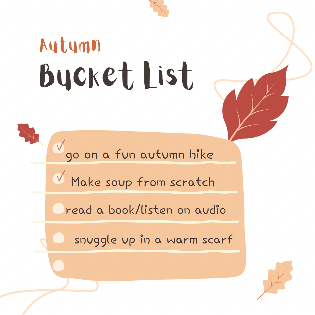 What’s on your autumn list?

It’s time to relax, breathe, stretch, reflect & take care of our body & be mindful.
.⠀⠀⠀⠀⠀⠀⠀⠀
.⠀⠀⠀
.
.
.⠀⠀⠀⠀⠀⠀
#activelifestyle #activeliving #autumn  #bucketlist #colinton #colintonvillage #craiglockhart  #edinbu