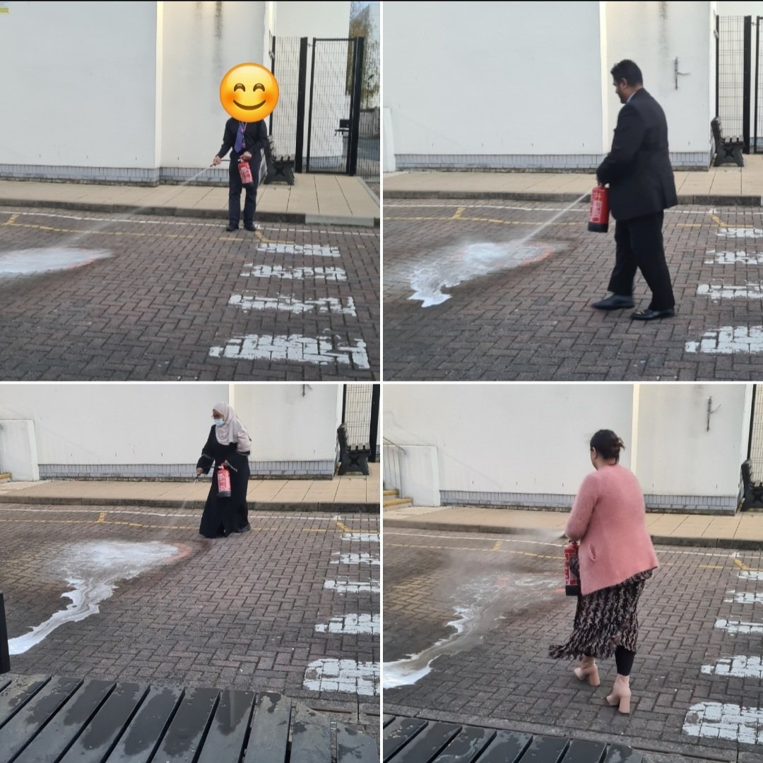 edengirlsslough's tweet image. Fire Marshal training with @3SafetyVicki thank you for refreshing our memories on the importance of adequate health &amp;amp; safety procedures, the dangers all around us, what to do in the event of a fire &amp;amp; letting us have a go with the fire extinguisher #healthandsafety #firemarshals