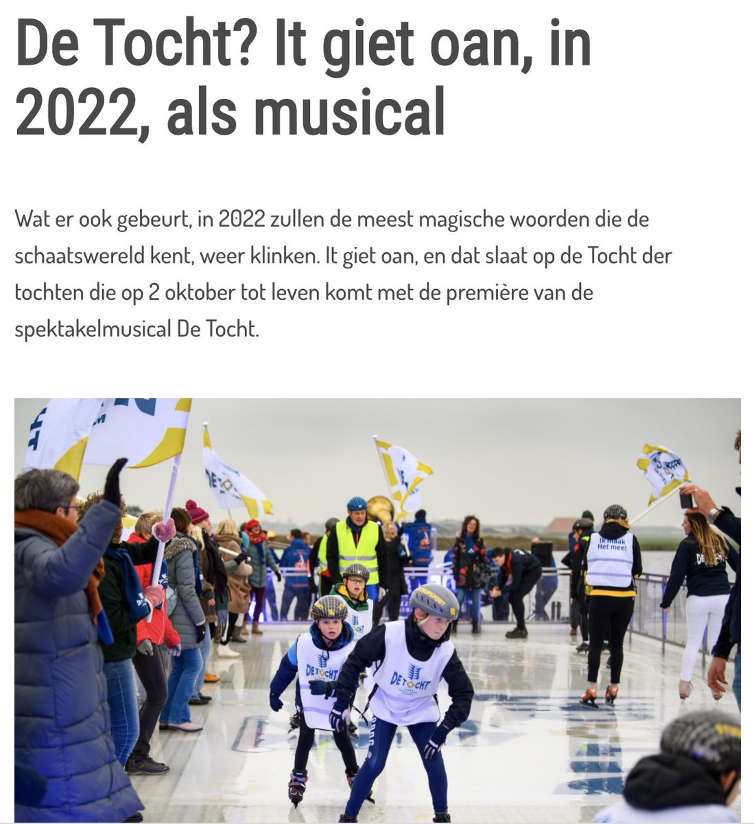 Musical De Tocht (@detochtmusical) on Twitter photo Varende ijsbaan musical De Tocht op Elfstedenwater
#elfstedentocht
#25jaargeleden #komtienog? #klimaat <a href="/helgavanleur/">Helga van Leur ☀</a>
schaatsen.nl/nieuws/2021/no… Varende ijsbaan musical De Tocht op Elfstedenwater
#elfstedentocht
#25jaargeleden #komtienog? #klimaat <a href="/helgavanleur/">Helga van Leur ☀</a>
schaatsen.nl/nieuws/2021/no…