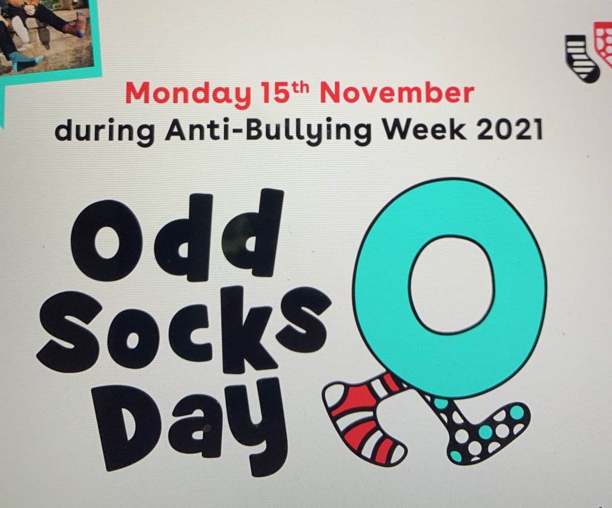 We’ll be supporting #oddsocks #antibullyingweek # #antibullying today in the office. I’ll be sporting these bad boys. Mrs H and the youngest also wearing at school. It’s going to wreak havoc with the washing. #Onekindworld #bekindalways lnkd.in/eaQXWh9D