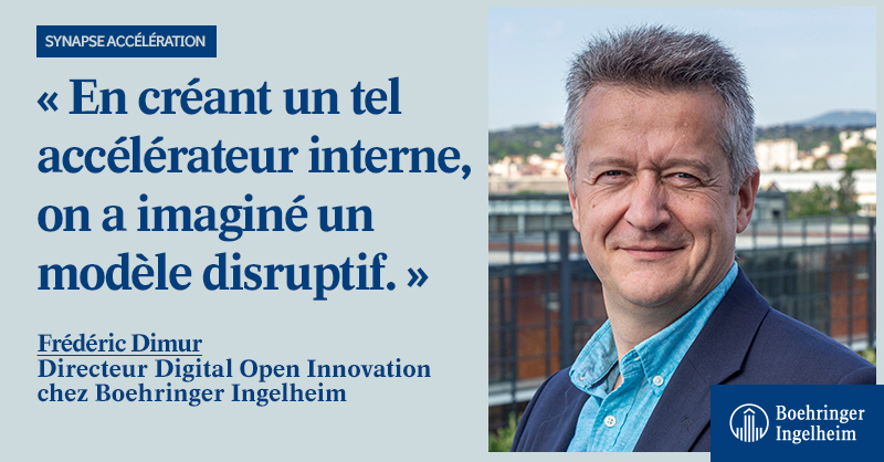 BoehringerFR's tweet photo. Depuis son lancement, #Synapse a accompagné 1⃣1⃣ #startup dont 4⃣ qui ont passé un accord commercial avec @BoehringerFR.
🗨️"On va chercher des start-up qui ont le potentiel de codévelopper des solutions aux problématiques métiers du groupe" Frédéric Dimur👉https://t.co/o4nfOSRHGX https://t.co/y6c85mzWay