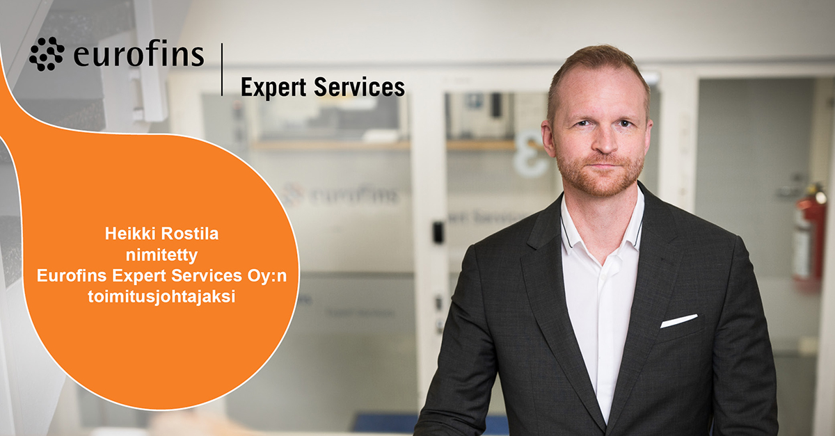 Heikki Rostila on nimitetty Eurofins Expert Services Oy:n toimitusjohtajaksi. Hän aloittaa tehtävässään viimeistään 1.3.2022. Heikki siirtyy Eurofinsille Ramboll Finlandin asiakkuusjohtajan tehtävästä. bit.ly/30nGPZQ
#nimitys #eurofinsexpertservices