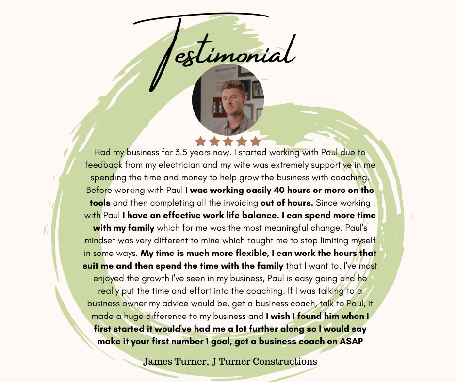 TheBizProphet's tweet image. Thank you for the kind words! Glad we could assist you in your journey and we look forward to seeing you continue to flourish🤝 

#businesscoach #tradielife #offthetools #onthetools #tradie #construction