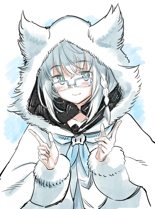 今日の白上さんの絵です。冬毛の準備をしました。
フブキちゃん修行絵その2
#絵フブキ 