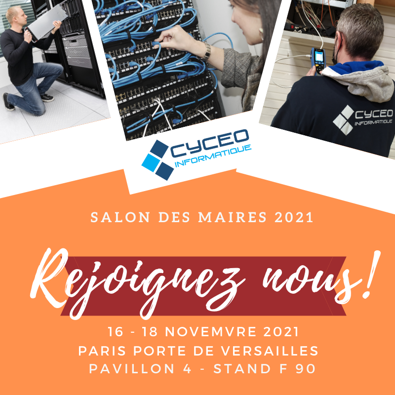 cyceo's tweet photo. Salon des Maires et des Collectivités Locales - SMCL porte de Versailles pavillon 4 stand F90 #CYCEO #INFORMATIQUE #OECY https://t.co/edNKDUJSYj