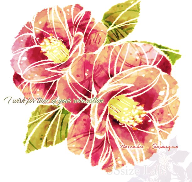 1月の花のtwitterイラスト検索結果 古い順