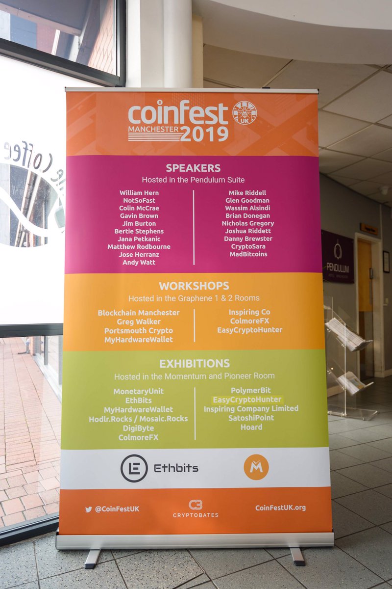 CoinFestUK's tweet photo. (15th Nov)

There’s still time to part in our upcoming Nov event:

- Sponsor slots still OPEN

- Speaker slots still OPEN

- Exhibition slots still OPEN

DM or Get in touch for more details. https://t.co/DbpelScaeC