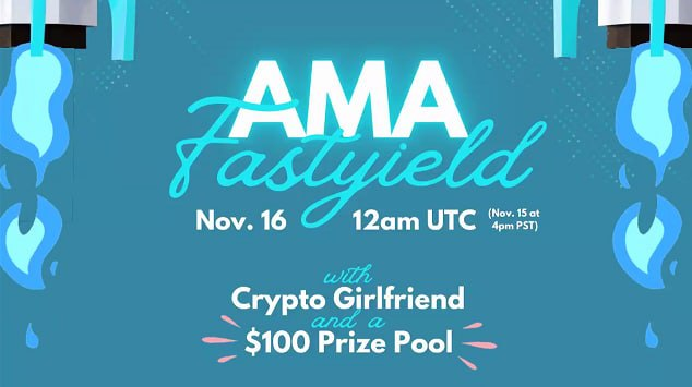 FLS_News_1's tweet photo. 🌿 @Fastyieldapp will be having an Ask Me Anything Session with @CryptoGrlfriend
🌿 #Fastyield is a yield aggregator platform launching on the Fantom network that offers optimized boosted vaults.
🗓November 16, at 12am UTC
🧩Venue:
https://t.co/7mxc0bNv7O
#FLS https://t.co/qLoMWz0oh1