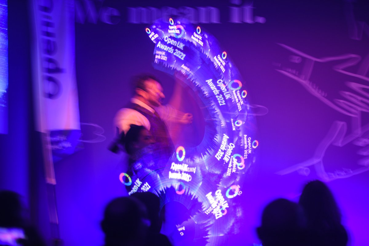 openuk_uk's tweet photo. Sneaky peek of the photo gallery to be shared shortly from the OpenUK Open Technology for Sustainability Day and Awards at COP26. #openukcop26 #openukawards https://t.co/UfKTf5Z1Ax