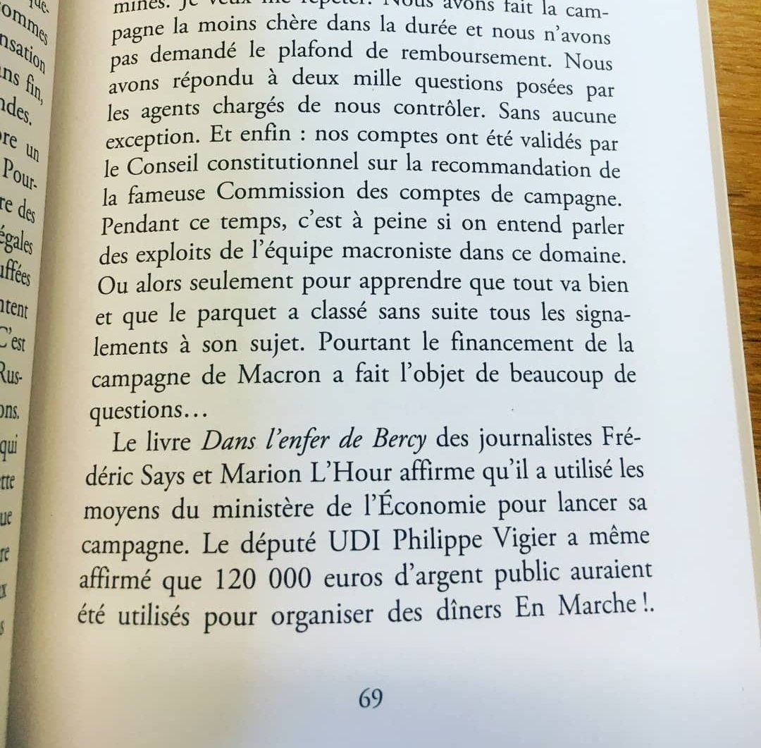 LenferdeBercy's tweet photo. Tiens, "Dans l'enfer de Bercy", l'enquête de @fredericsays et @MarionLHour est reprise et citée dans le dernier livre de J-L Mélenchon : https://t.co/MZsz2CT90s